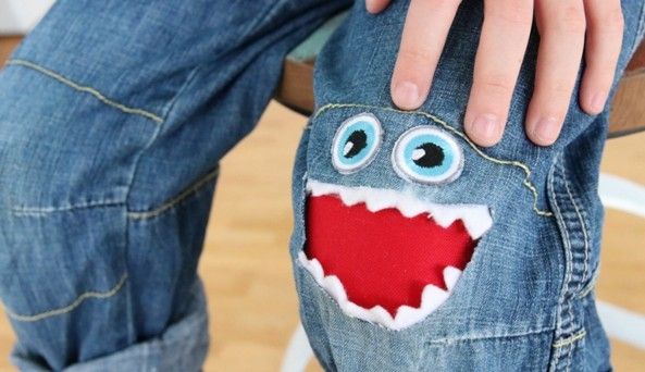 Toppe per i Jeans dei bambini! | Rammendo creativo per rattoppare jeans e  magliette strappati - Blog